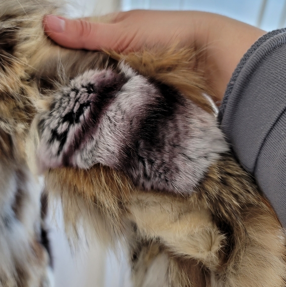 🎉HP VTG 70s Gimbels Patchwork Fur Coat - Picture 13 of 16